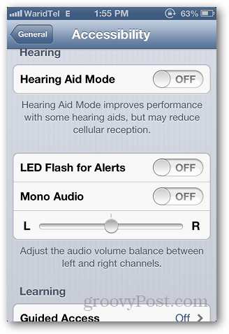 iPhone LED Alert 2