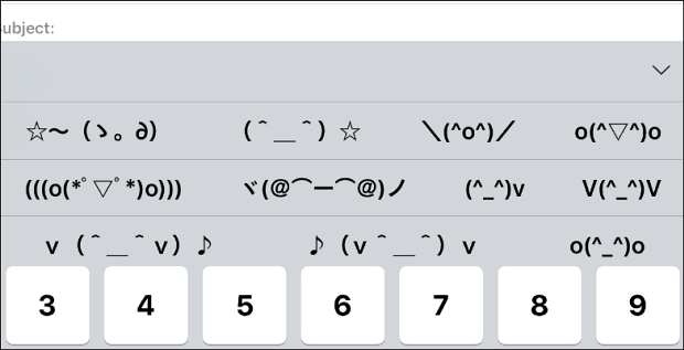 Unicode-emoticons