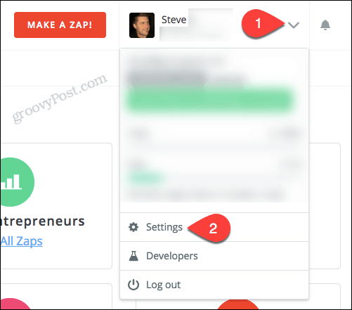 تمكين يومين عامل المصادقة-zapier