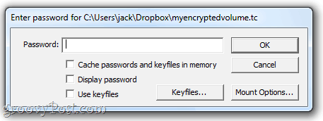 dropbox map encryptie