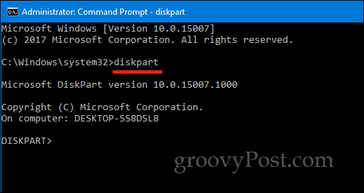 Comment formater des disques locaux, un stockage USB et des cartes SD à l'aide de DiskPart sous Windows 10