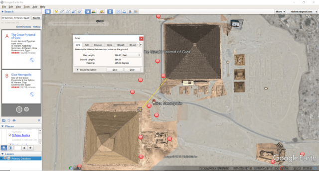 google earth izmērīt attālumus