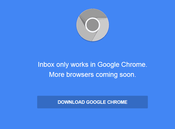 Λειτουργεί μόνο στο Chrome