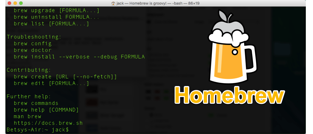 Hur du installerar Homebrew på din MacOS-dator