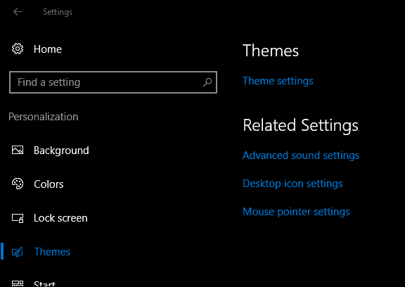 Installieren von Hintergrundmotiven in Windows 10