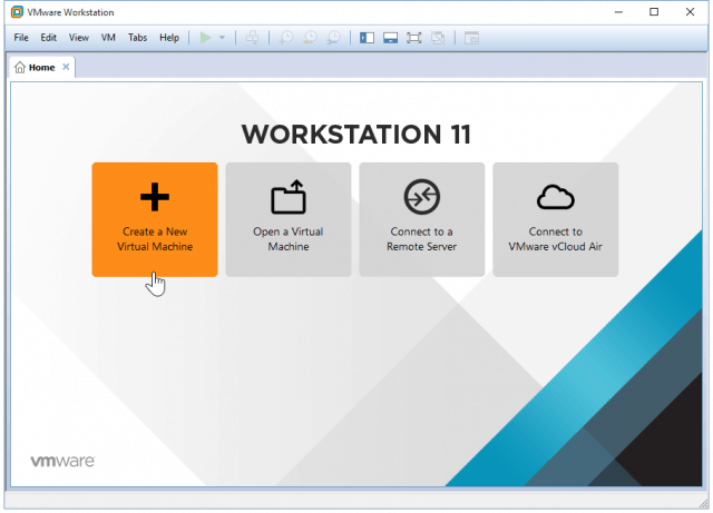 Sådan installeres Windows 10 i VMware Workstation