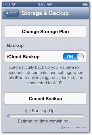 iOS Storage และ Backup