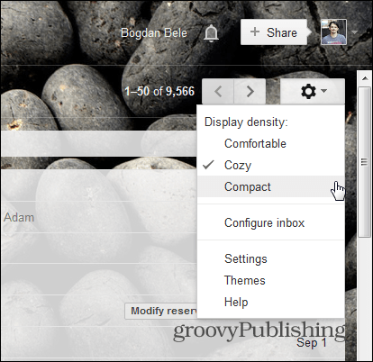 Kompaktní Gmail