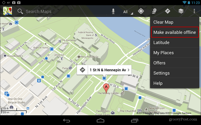 Hur man gör Google Maps tillgängligt offline på Android