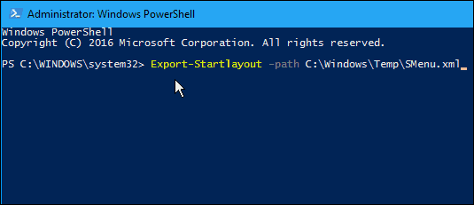 comando powershell