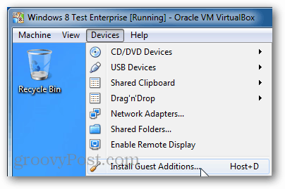 วิธีการเมาท์อุปกรณ์ USB ทางกายภาพใน Virtualbox VM