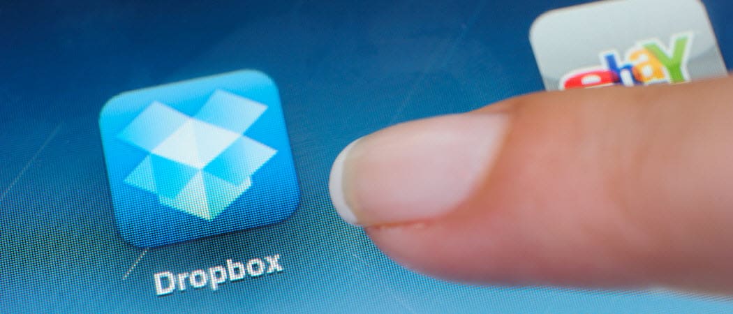 Kuinka siirtää Dropbox-kansion sijaintia