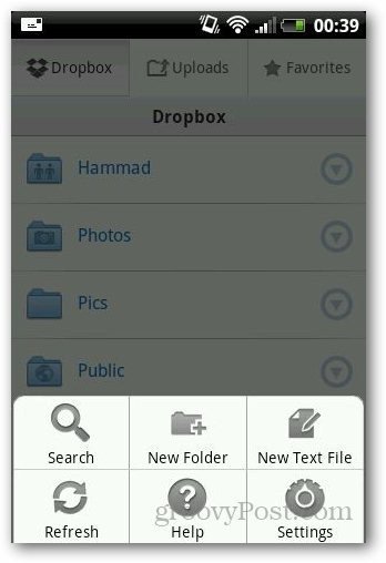 Hogyan lehet jelszóval védeni a Dropbox alkalmazást az Android készülékeken