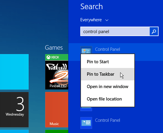 Windows 8.1 Search