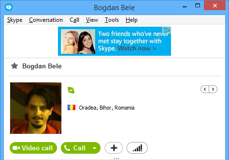 Jak odstranit reklamy ve Skype na Windows