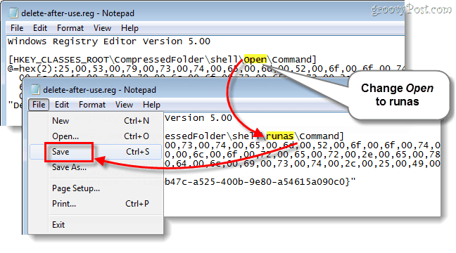 abrir transforma em runas e salvar arquivo de texto