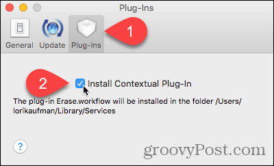 Contextuele plug-in installeren