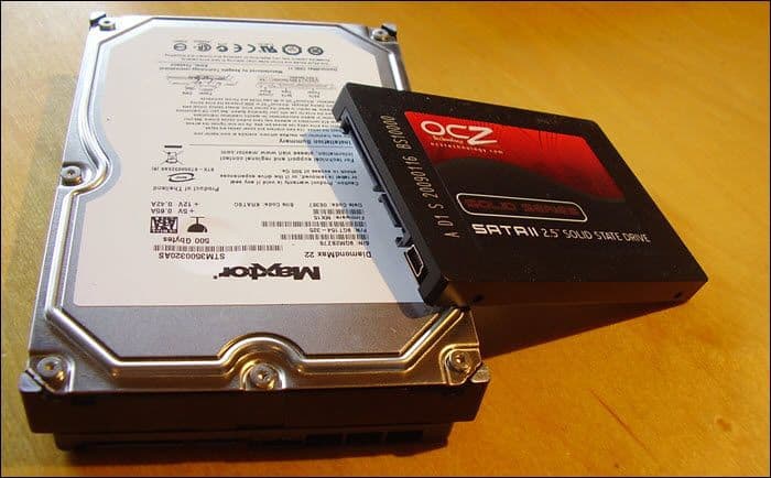 HDD versus SSD