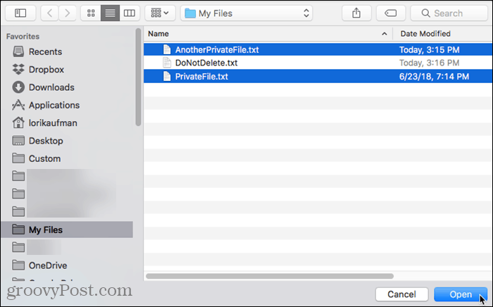 เลือกไฟล์ที่จะลบใน CleanMyMac 3