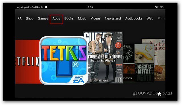 Kindle Fire HD'de E-posta Nasıl Kurulur?