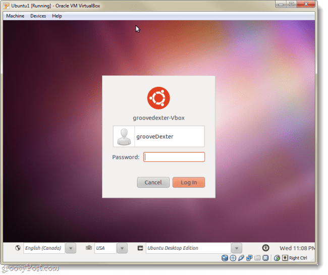 ติดตั้ง Ubuntu เสร็จแล้ว