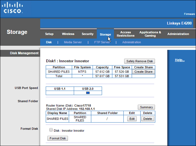 panoul de control al routerului wi-fi