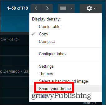 Gmail-anpassade teman delar ditt tema 2