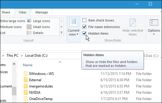 File Explorer Windows 10