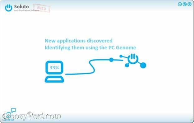 détection d'application soluto