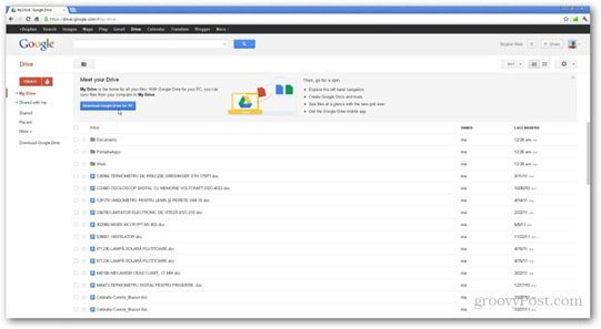 Google Drive Google Dokumenter