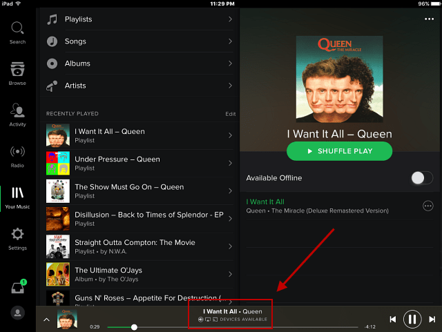 วิธีการสตรีม Spotify ไปยัง Chromecast ใหม่