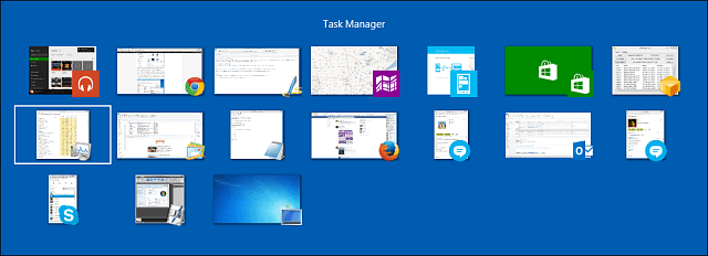 สลับ Tasks Desktop และ Modern