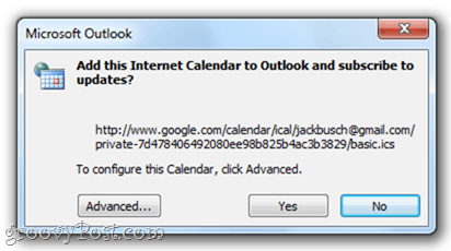 تقويم Google إلى Outlook 2010 `تقويم Google إلى Outlook 2010