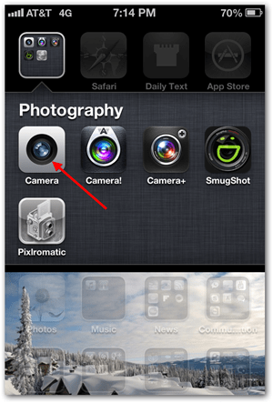 iPhoneでiOS 6を使用してパノラマ写真を撮る方法