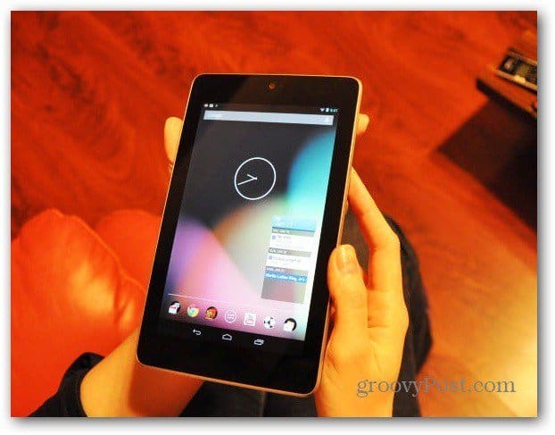 Ako robiť snímky obrazovky na zariadení Nexus 7