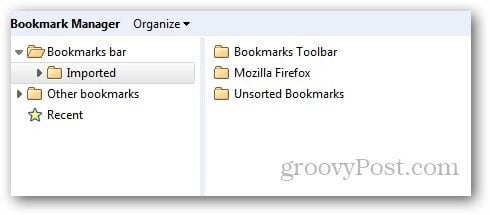 Prijenos oznake Firefox 10