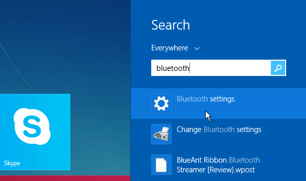 Bluetooth Sök Windows