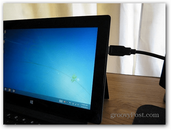 Como usar um scanner com o Microsoft Surface RT