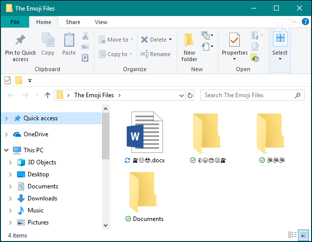 Emoji File Explorer