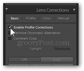 Correcciones de lente en Lightroom y Photoshop corrección de lente panel de distorsión corrigen correcciones de perfil de fotografía 