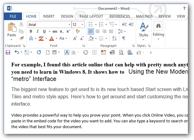 Aseta Microsoft Word aina liittämään pelkkään tekstiin