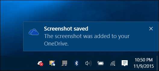 Notificare Windows 10