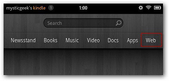 Rendi più facile la lettura di pagine Web sul browser Kindle Fire Silk