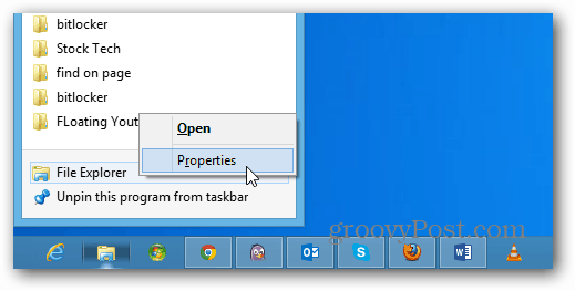 Egenskaper för File Explorer