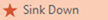 Sink Down PowerPoint Exit Animation