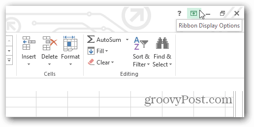 เคล็ดลับ Office 2013: สลับมุมมอง Ribbon