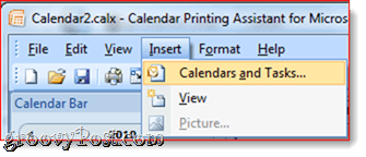 Impression de calendriers Outlook superposés