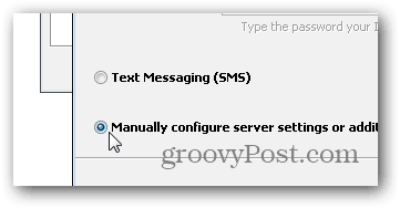 Настройки за IMAP на Outlook 2010 SMTP POP3 - 03