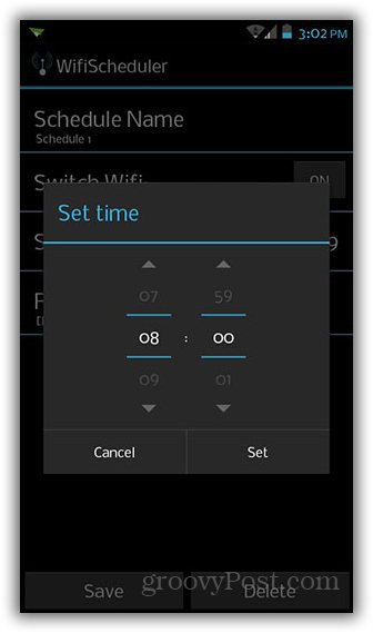 wifi Scheduler_time