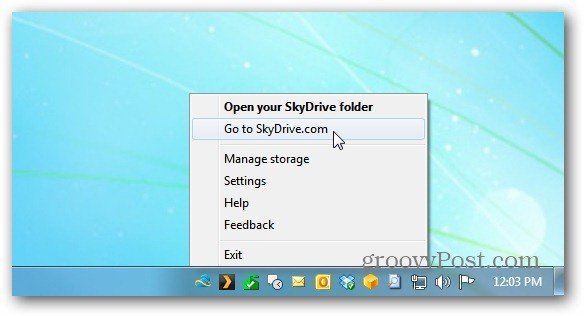 Accéder à SkyDrive